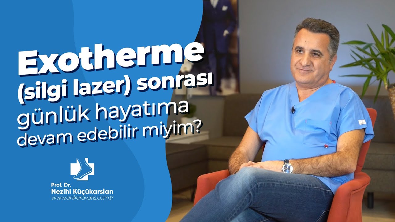 EXOTHERME (Silgi Lazer) Sonrası Günlük Hayatıma Devam Edebilir Miyim?